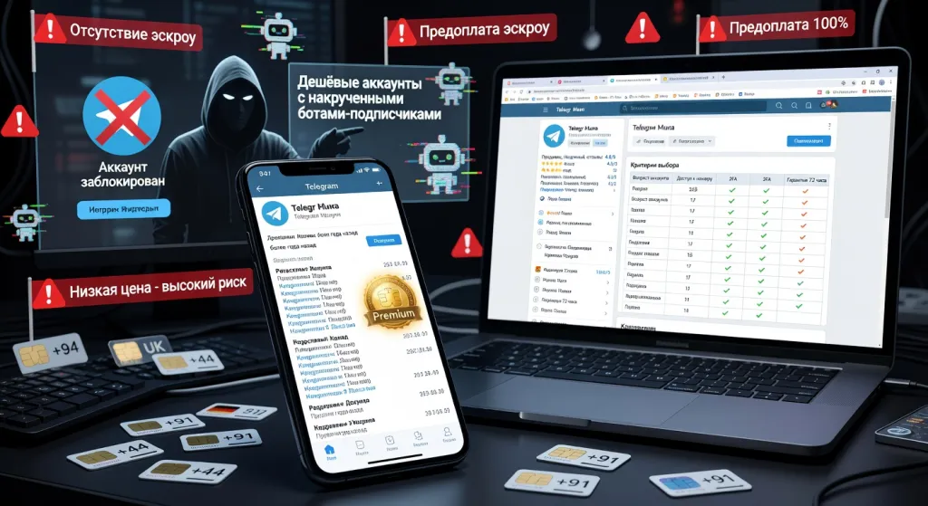 Ремонт Telegram аккаунта с историей: как купить готовый аккаунт без риска блокировки и восстановить подписку