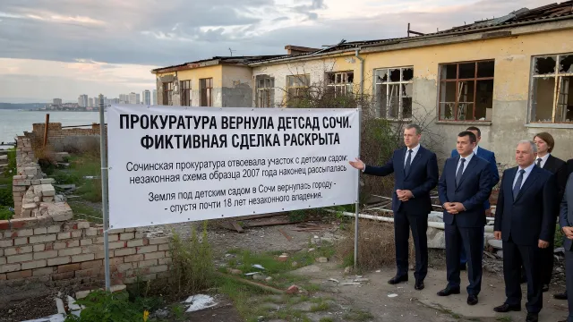 Прокуратура вернула детсад Сочи. Фиктивная сделка раскрыта